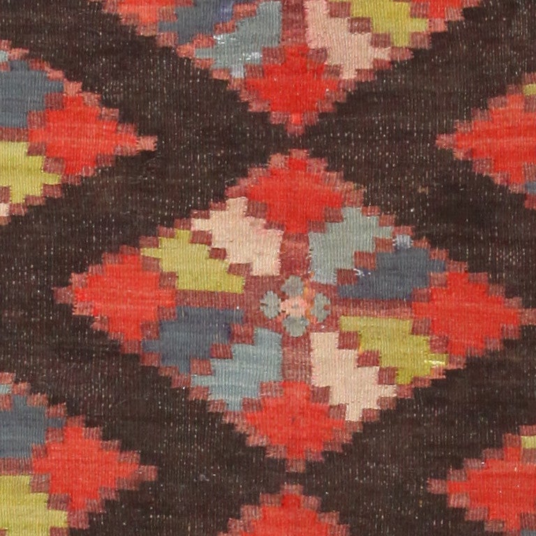Bessarabian Antique Room-Size Besserabian Carpet