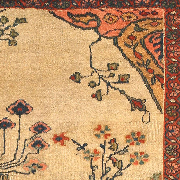 Antique Sultanabad Persian Rug 2