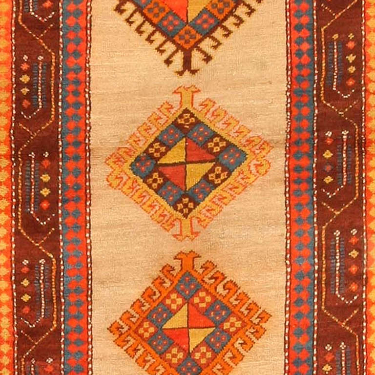 19th Century Antique Kazak Caucasian Rug