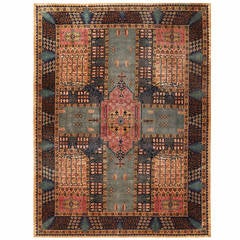 Room-Sized Antique Indian Carpet