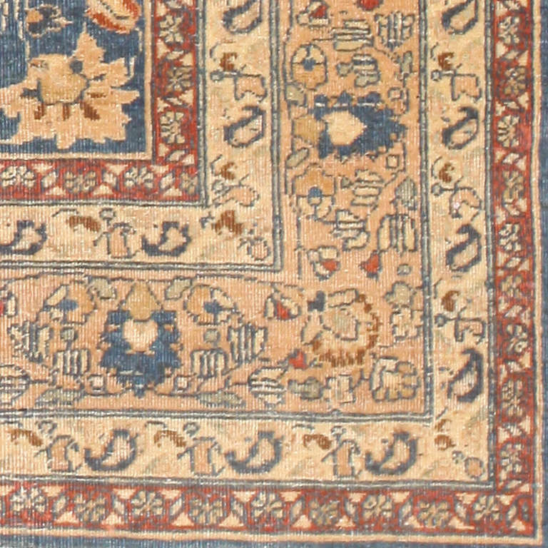Antique Persian Khorassan Rug In Excellent Condition In New York, NY