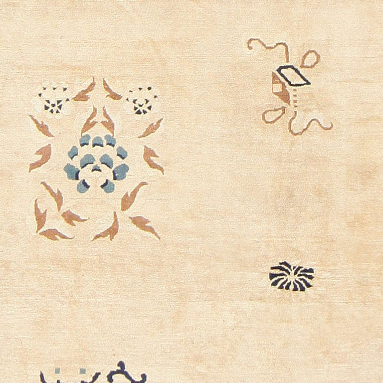 Large Antique Chinese Carpet 1