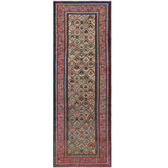 Antique Caucasian Kuba Runner with Provenance, Dustin Hoffman's NYC Apartment