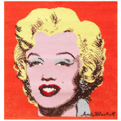 Ege Art Rug of Marilyn Monroe by Andy Warhol