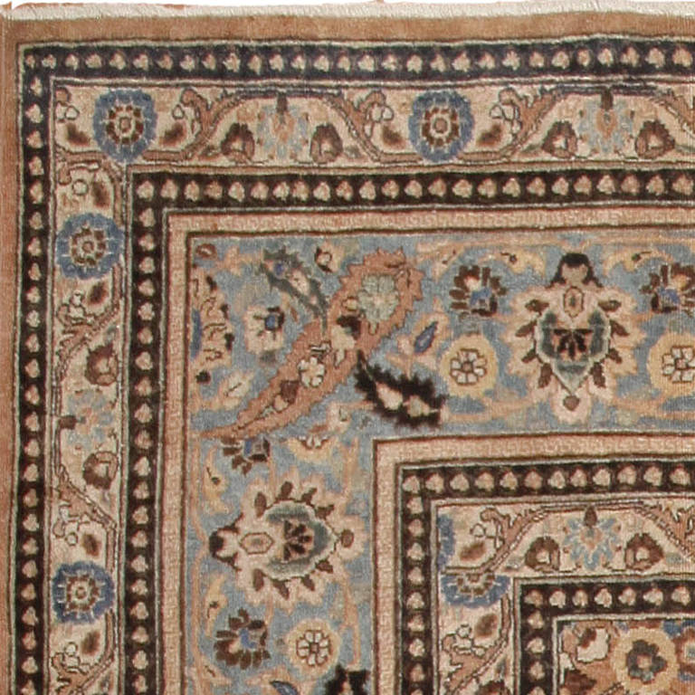 Antique Persian Khorassan/Khorasan Carpet, Circa 1910 - Here is a truly magnificent and incredibly beautiful antique Oriental rug -- an antique Khorassan (or Khorasan) rug that was originally made by the master rug makers of Persia some during the