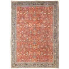 Large Antique Turkish Sivas Rug