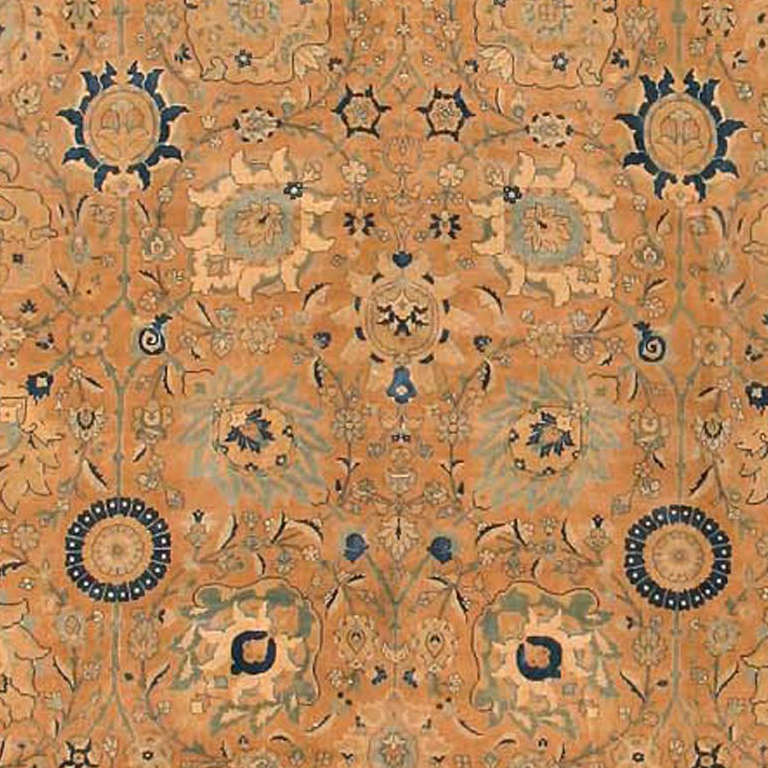 Antique Tabriz Carpet
