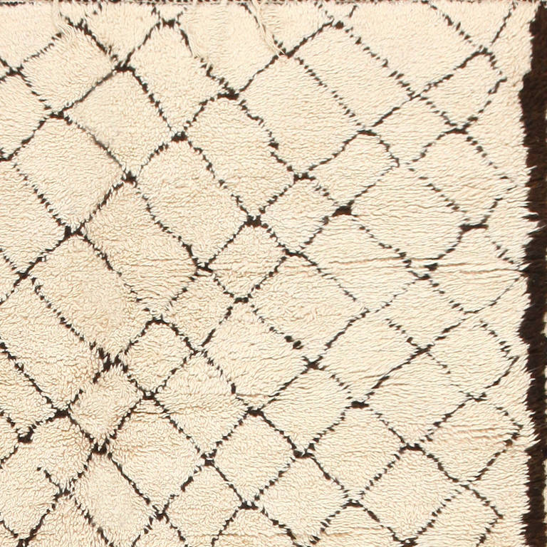 20th Century Vintage Moroccan Carpet