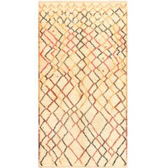 Mid-Century Moroccan Rug