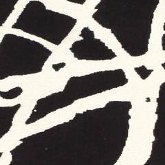 Vintage Barbara Rae Schaefer Tapestry “Cause and Effect I”. Size: 4' 10" x 5'