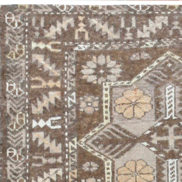 Tribal Antique Caucasian Shirvan Rug