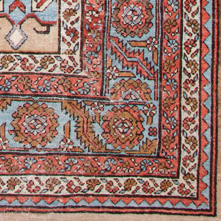 Wool Antique Bakshaish Rug