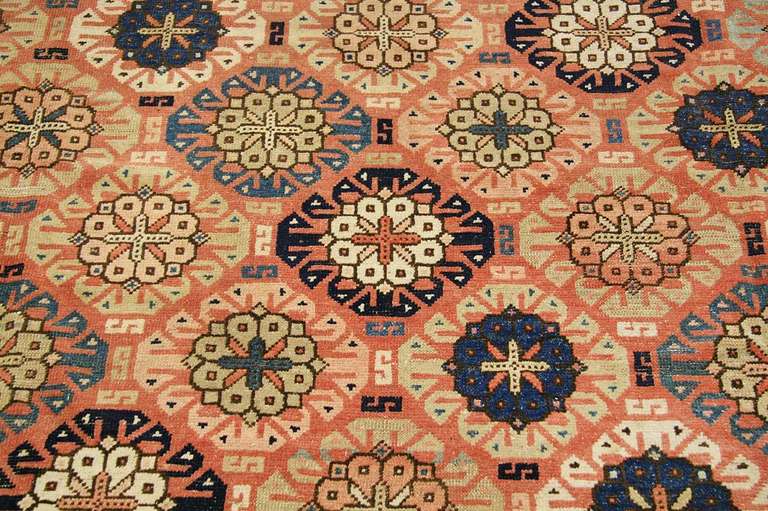 19th Century Antique Khotan Carpet