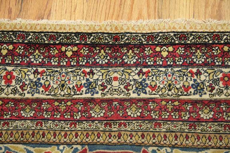 19th Century Antique Kerman Rug