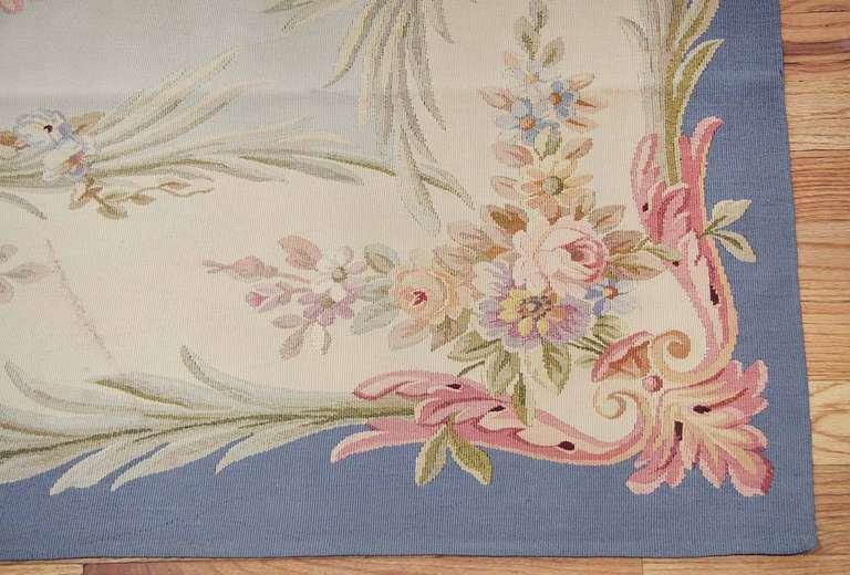 Antique Aubusson French Carpet at 1stDibs