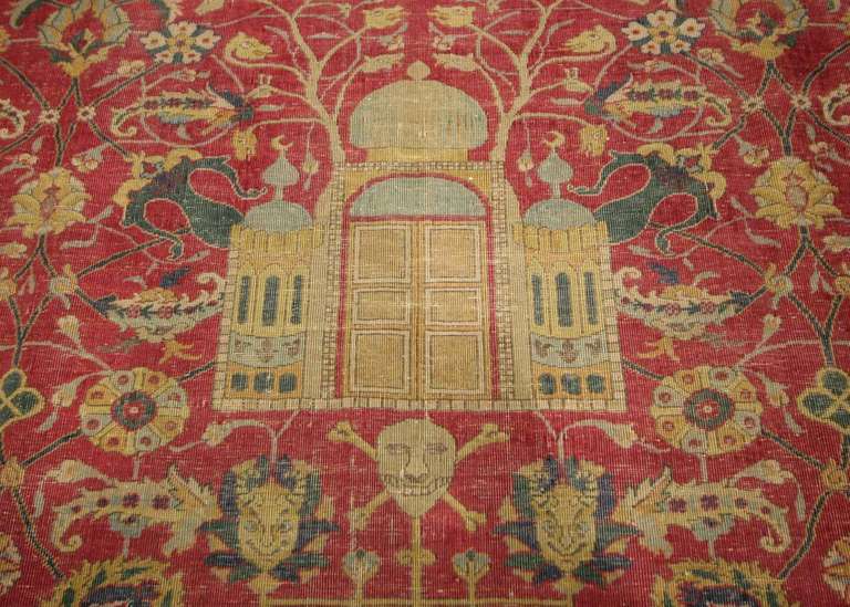 Antique Turkish Tuduc Rug