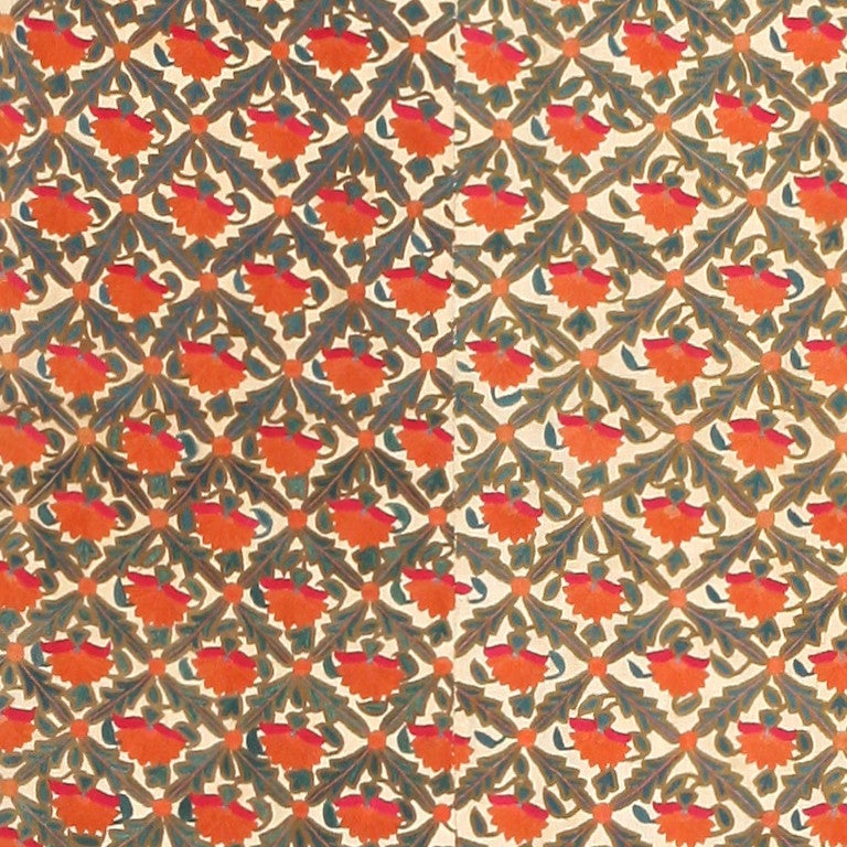 Antique Silk Uzbek Suzani Textile 2