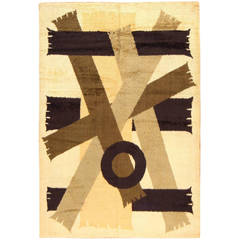 Vintage Scandinavian Rya Rug 12