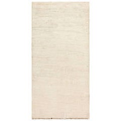 Ivory Moroccan Beni Ourain Rug