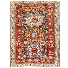 Antique Kazak Caucasian Rug