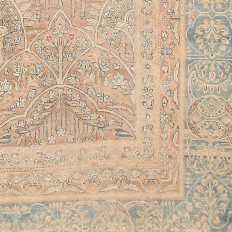 19th Century Antique Persian Kerman Rug