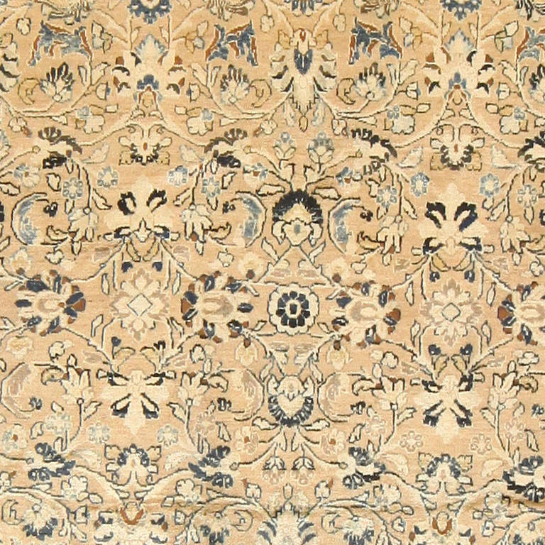 Antique Persian Mahal Rug