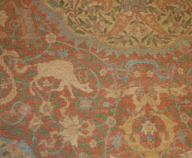 Antique Israeli Betzalel Rug
