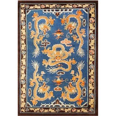 Antique Chinese Dragon Rug
