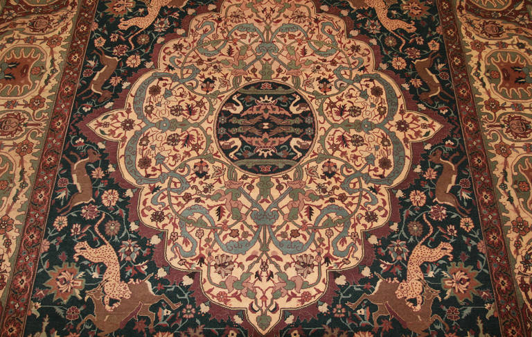 Antique Agra Carpet 2