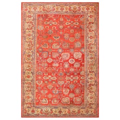 Largw Oversize Red Antique Persian Sultanabad Rug. Size: 14 ft x 21 ft