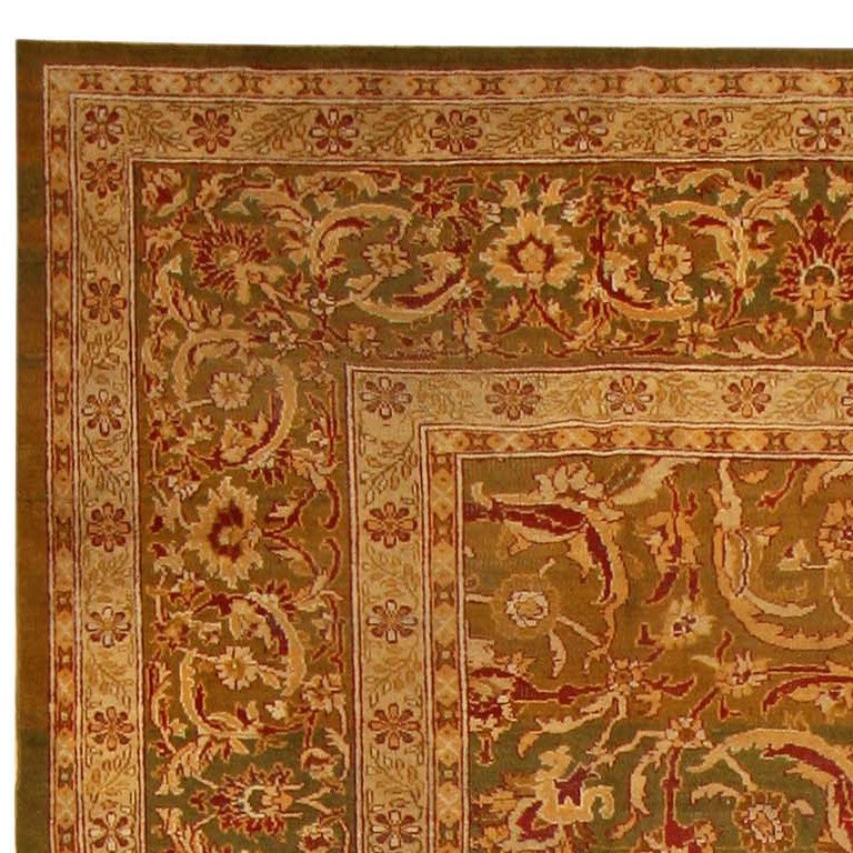 Agra Antique Amritsar Rug from North India