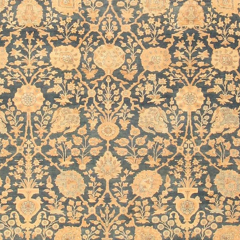 Antique Oriental Tabriz Persian Rug or Carpet 1
