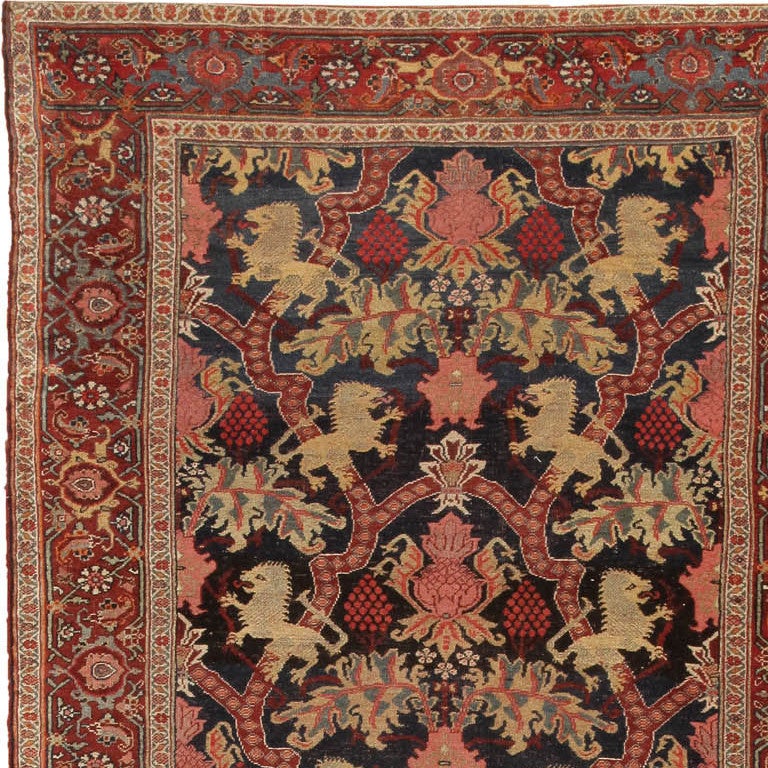 Persian Antique Bidjar Gallery Carpet