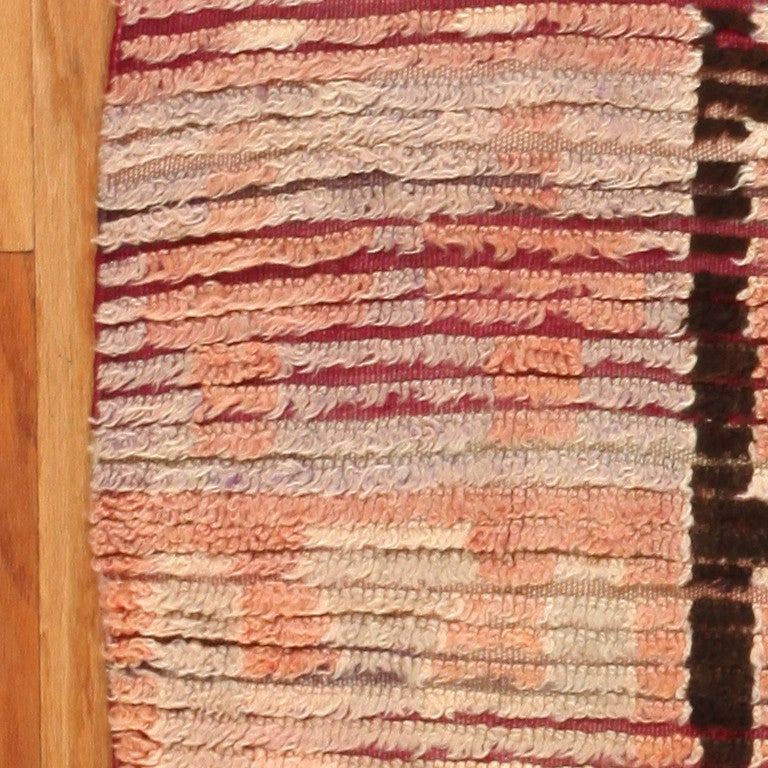 Mid-20th Century Vintage Moroccan Rug