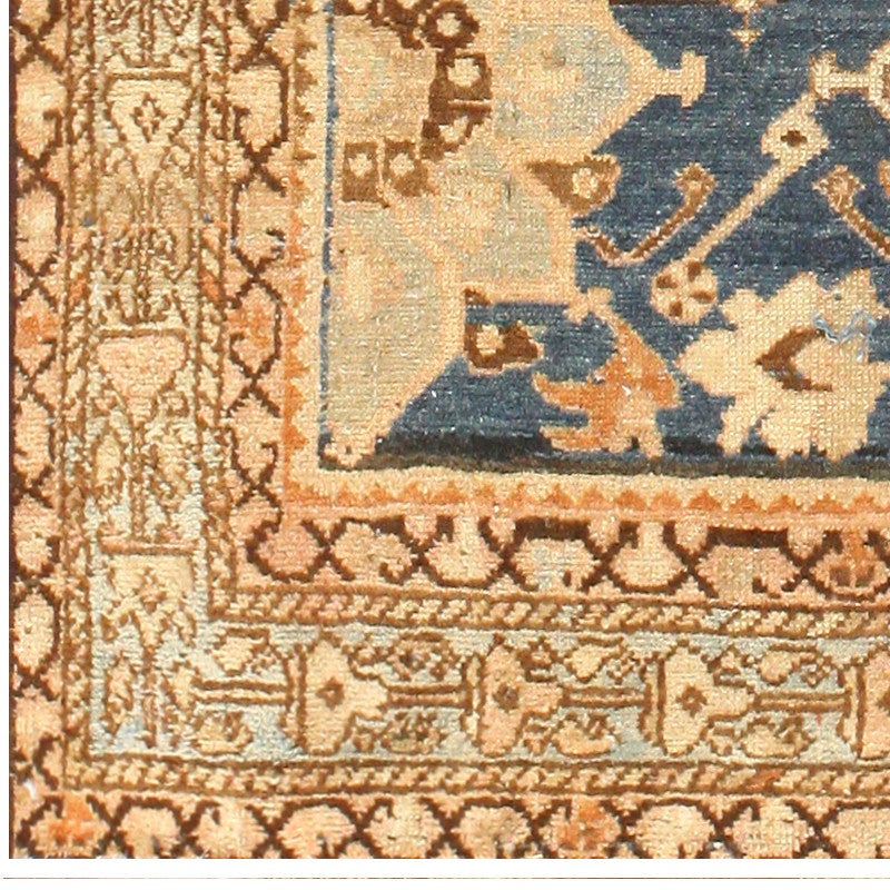 Antique Persian Malayer Carpet, Persia, circa Turn of the 20th Century - Here is an exciting and classically composed antique Oriental rug - an antique Malayer carpet that was handwoven in Persia around the turn of the twentieth century.