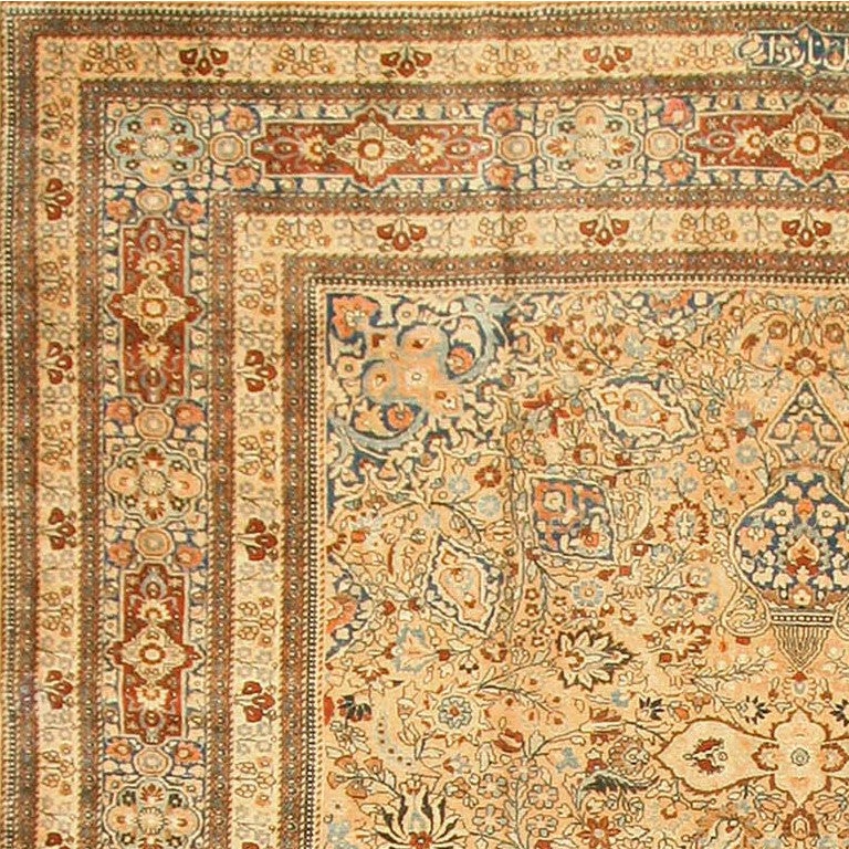 Antique Khorassan Carpet In Good Condition In New York, NY