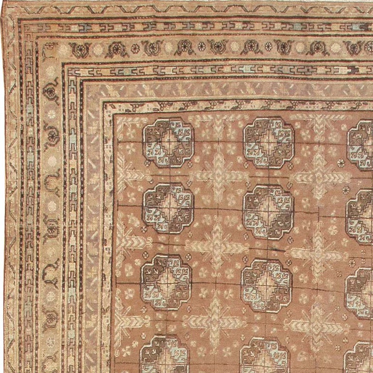 20th Century Antique Khotan Rug