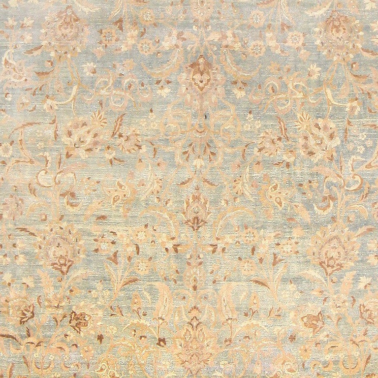 Antique Persian Kerman Rug, Persia, circa Early Twentieth Century - Here is an elegant and truly captivating antique Oriental rug - an antique Kerman carpet that was woven in Persia during the early decades of the twentieth century. This graceful