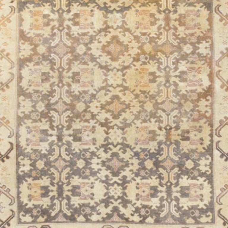 Antique Agra Carpet In Excellent Condition In New York, NY