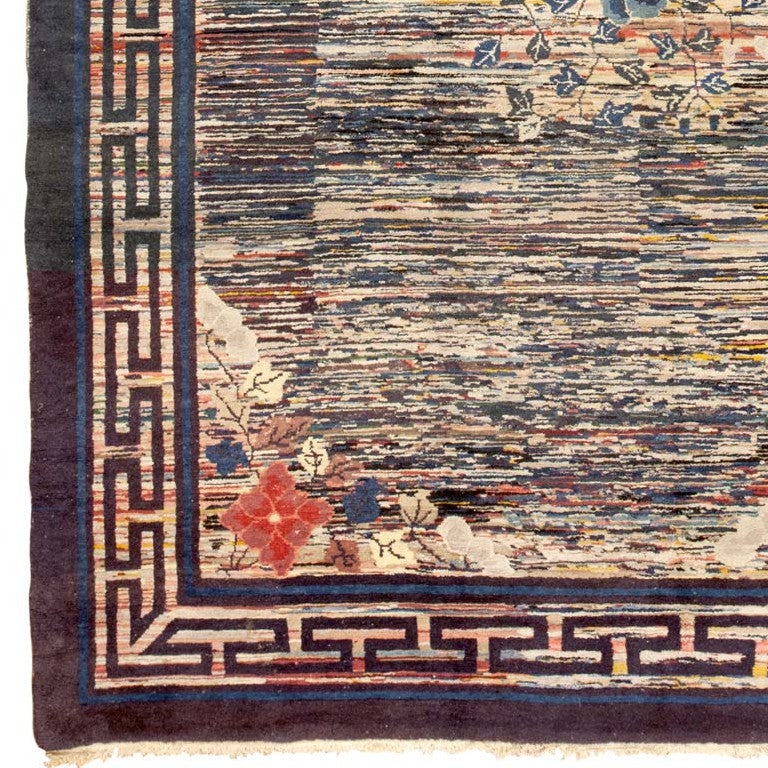Antique Mongolian Rug In Good Condition In New York, NY