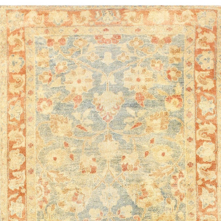 Antique Persian Tabriz runner, Persia, circa first quarter of the 20th century - Here is an exciting and classically composed antique Oriental rug - an antique Tabriz runner length carpet that was woven in Persia during the early decades of the