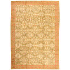 Antique Spanish Carpet / Rug