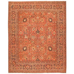 Antique Tabriz Persian Carpet, Early 20th Century 11