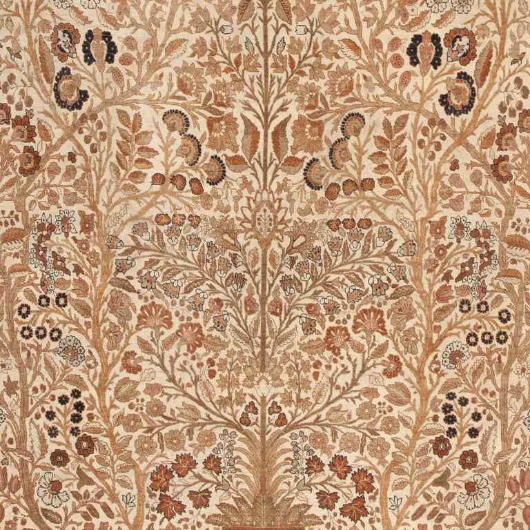 Persian Haji Jalili Tabriz Antique Carpet
