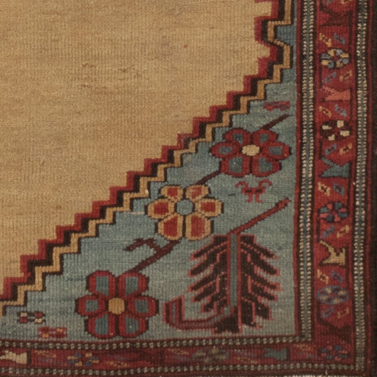 Hand-Woven Antique Bakshaish Persian Rug