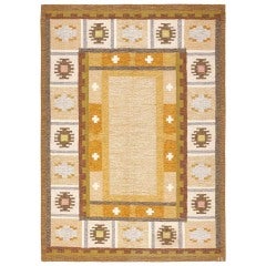 Vintage Swedish Kilim