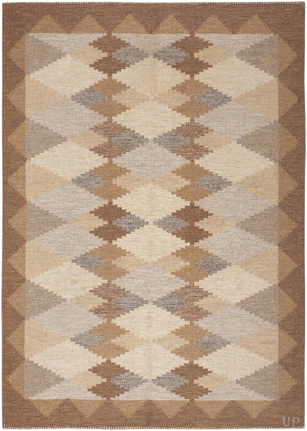 Vintage Swedish Kilim