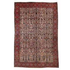 Magnificent and Massive Antique Bakhtiari Carpet 12