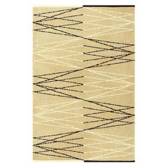 Vintage Swedish Rug by Aina Kange