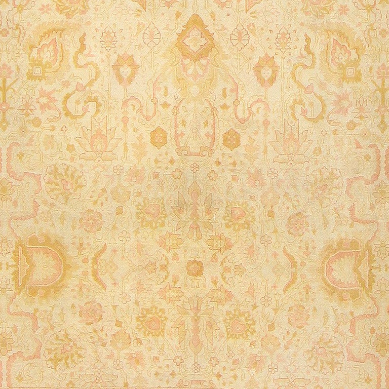 Art Nouveau Antique Indian Amritsar Carpet 48001